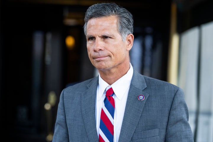 Rep. Dan Meuser (R-Pa.) claims Trump's tariffs are not in effect despite sweeping 10% tariffs across the board.