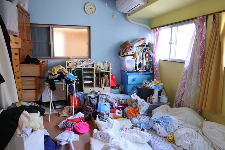 A helpful way to dive into overwhelming clutter is to start with a specific area or category. 