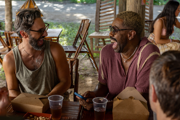 Marco Calvani and Colman Domingo in The White Lotus
