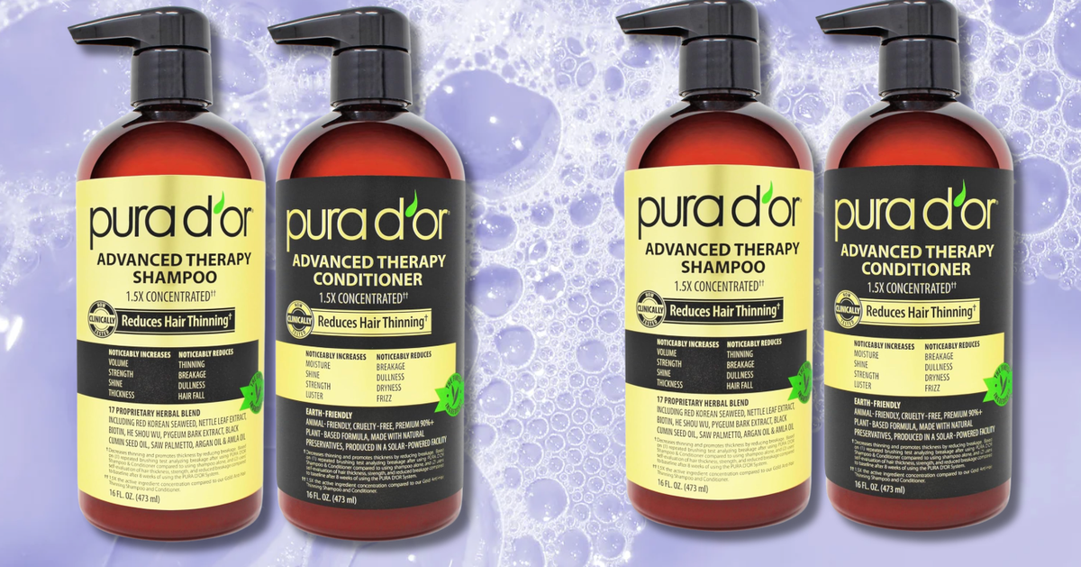 This Thickening Shampoo Set Has A Wild Number Of 5-Star Ratings — And It’s On Sale For Less Than $30