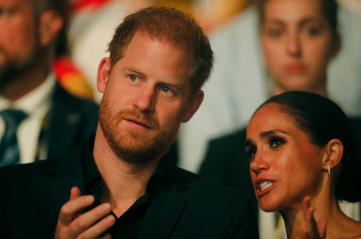 Whoopi Goldberg Has The Greatest Response To Meghan Markle And Prince Harry Drama - The Boston Courier 1 Harry, Duke of Sussex and patron of the Invictus Games (L), and his wife Meghan, Duchess of Sussex, attend the closing ceremony of the 2023 Invictus Games in Düsseldorf, western Germany, on September 16, 2023. The Invictus Games, an international sports competition for wounded soldiers founded by British royal Prince Harry in 2014, took place from September 9 to 16, 2023, in Düsseldorf.