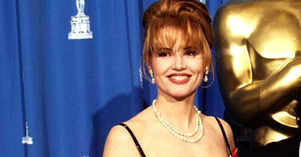 Geena Davis Says Those Who Hated Her Poofy 1992 Oscars Dress Can ‘F**k