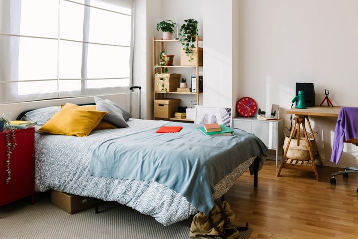 Bedrooms are full of various soft and hard surfaces that can be real germ hot spots. 