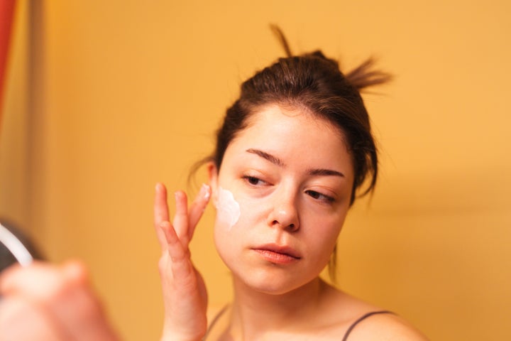 While retinol can initially cause skin to peel, over time it actually serves to thicken your skin.