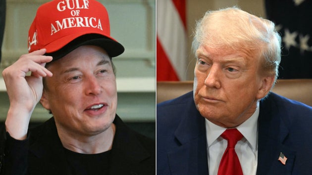 Elon Musk and Trump.