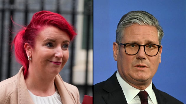 Louise Haigh and Keir Starmer