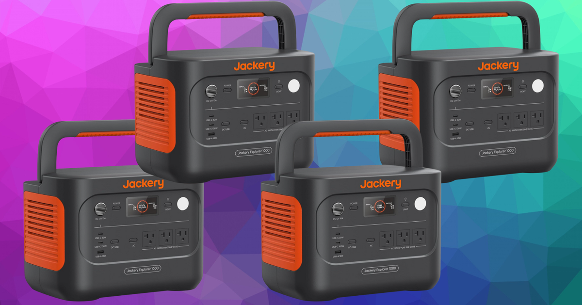 This Emergency-Ready Portable Generator Can Power Appliances For Days — And It's Nearly 50% Off