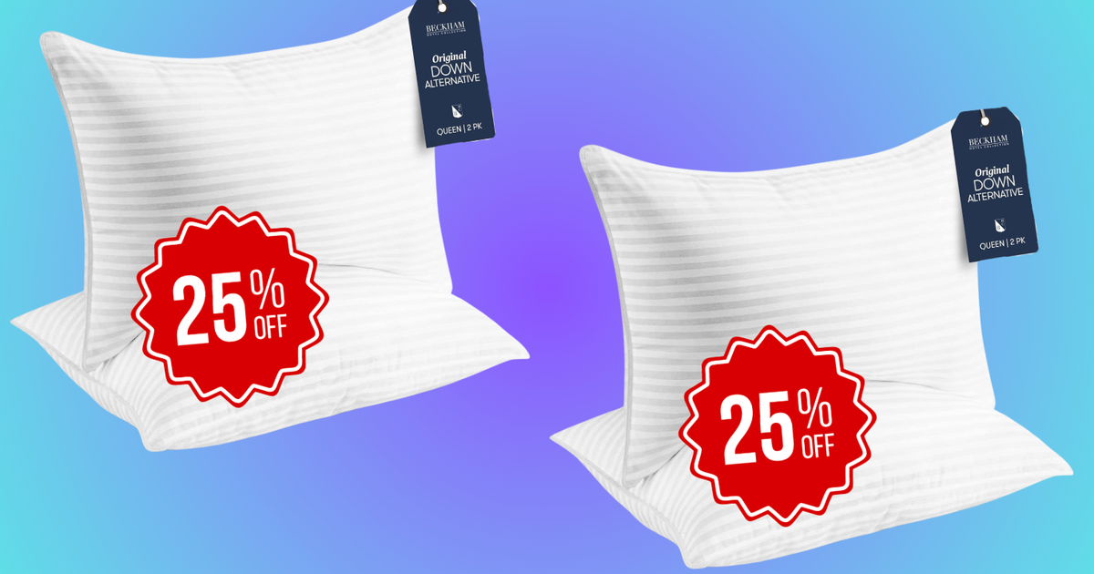 'This Pillow Is A Miracle' For Back And Side Sleepers — And You Can Get A Pair For Just $45