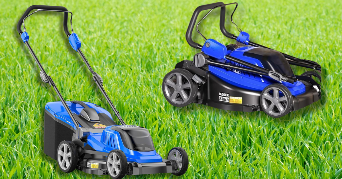 This Lightweight Electric Lawn Mower Is Only $210 At Amazon