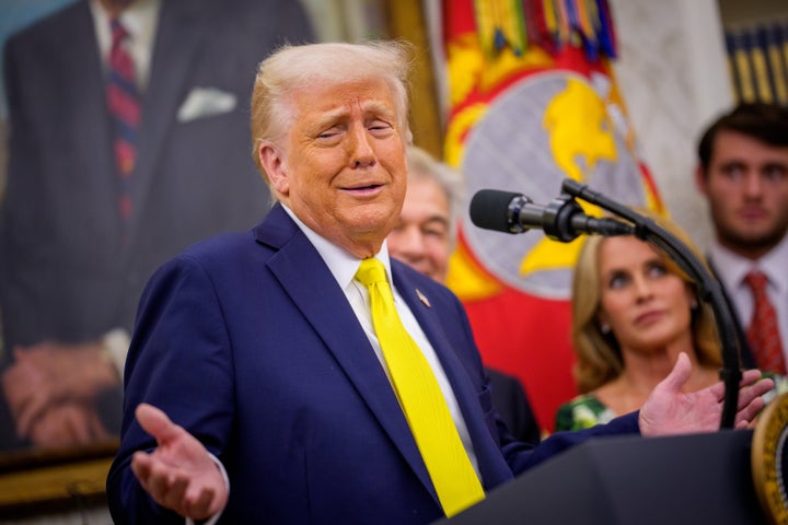 “[Democrats] have a new person named [Jasmine] Crockett,” Trump told NBC News’ Kristen Welker while speaking about the state of the Democratic party. “I watched her speak the other day, and she’s definitely a low IQ person.”