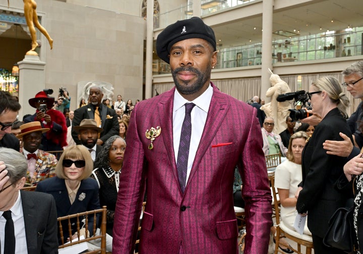 Colman Domingo attends the press conference for the 2025 Met Gala celebrating "Superfine: Tailoring Black Style" at Metropolitan Museum of Art.