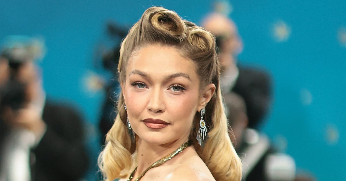 Gigi Hadid Dazzles In Gold At The Met Gala After Celebrating A Major Milestone