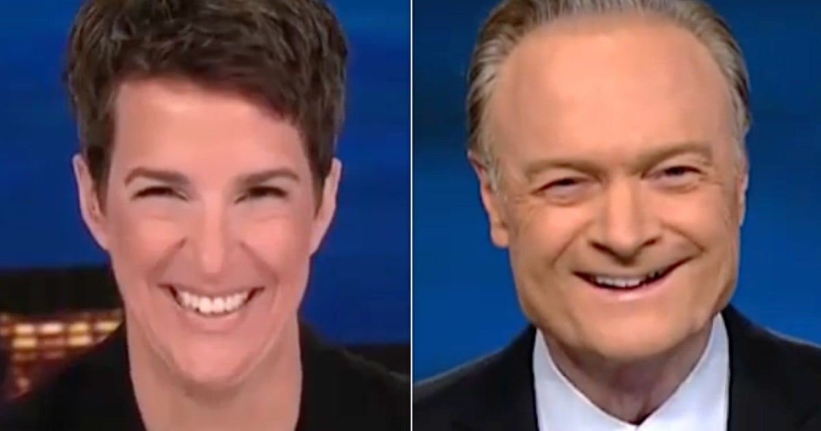Rachel Maddow And Lawrence O'Donnell Crack Each Other Up Over 1 Trump Obsession