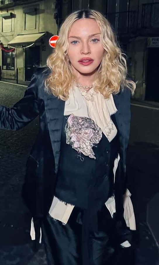 H Μαντόνα σε πρόσφατη ανάρτησή της.