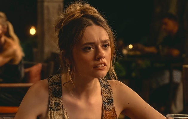 Aimee Lou Wood as Chelsea in The White Lotus