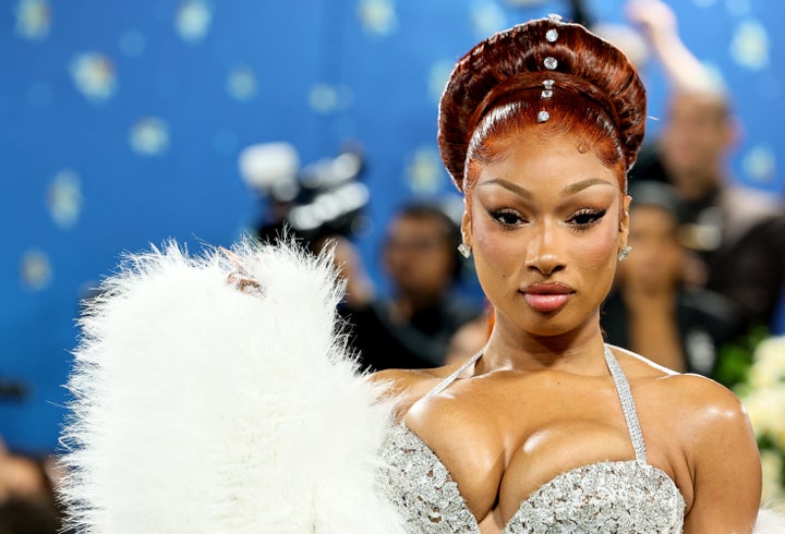 Megan Thee Stallion gave a met gala food review and the portions were crazy 1 Megan Thee Stallion attends the Met 2025 gala celebrating