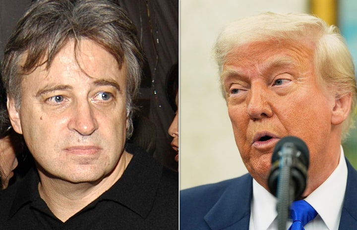 Keith McNally (à esquerda) disse às pessoas que Donald Trump 