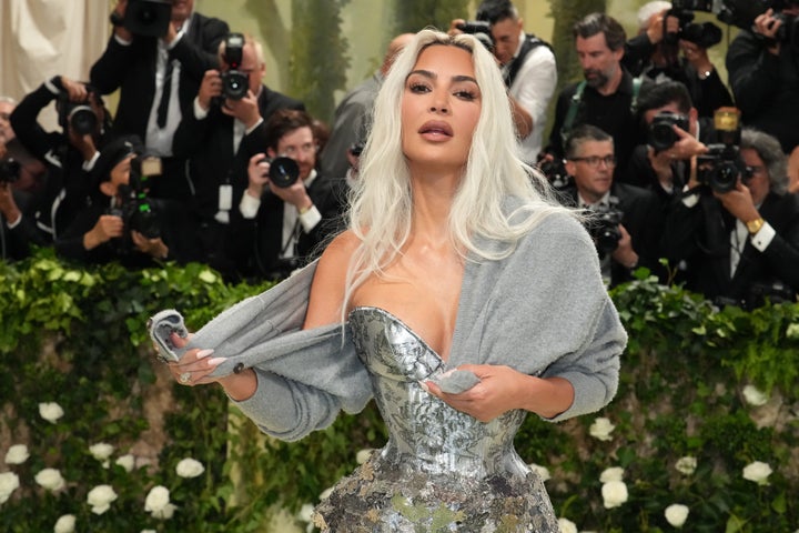 Kim Kardashian Vilified For 1 Awkward Met Gala Second, However Not Everybody Is Shopping for It - The Boston Courier 2 Kardashian’s very tight corset at the 2024 Met Gala celebrating "Sleeping Beauties: Reawakening Fashion."