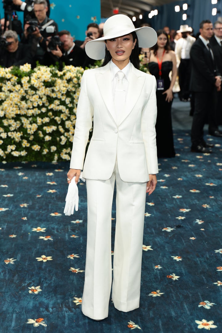 Anna Sawai attends the 2025 Met Gala on May 5.