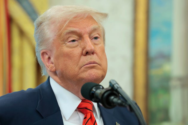 トランプ大統領（2025年5月6日撮影）