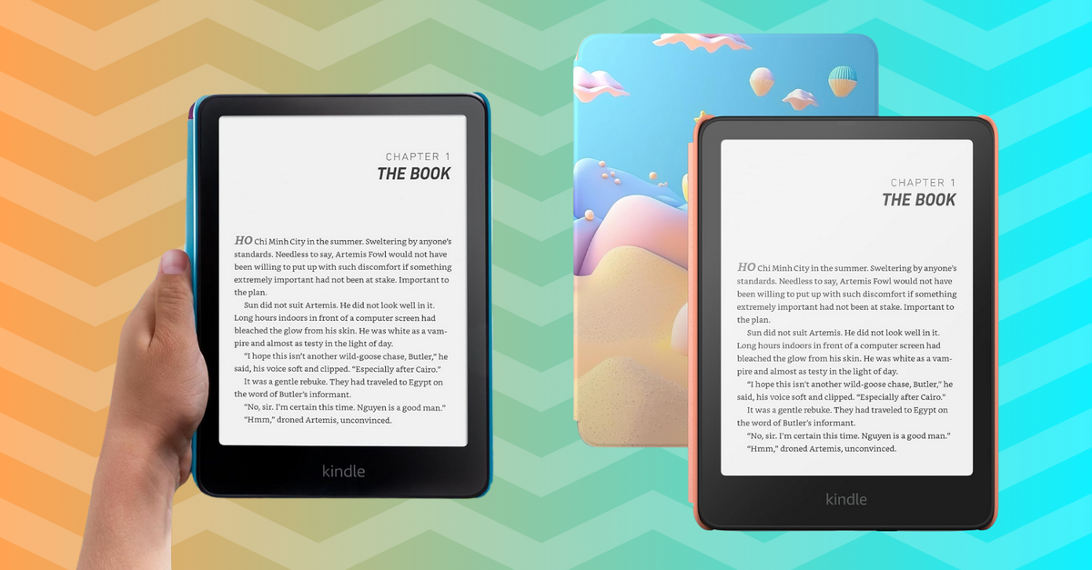 This Kids’ Kindle Paperwhite Has All The Features Of The Adult Version — And It’s Way Cheaper Right Now