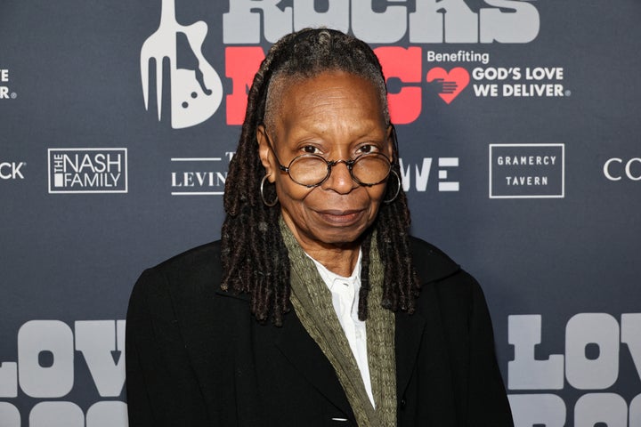 Whoopi Goldberg attends the ninth annual LOVE ROCKS NYC benefit concert For God's Love We Deliver at Beacon Theatre.