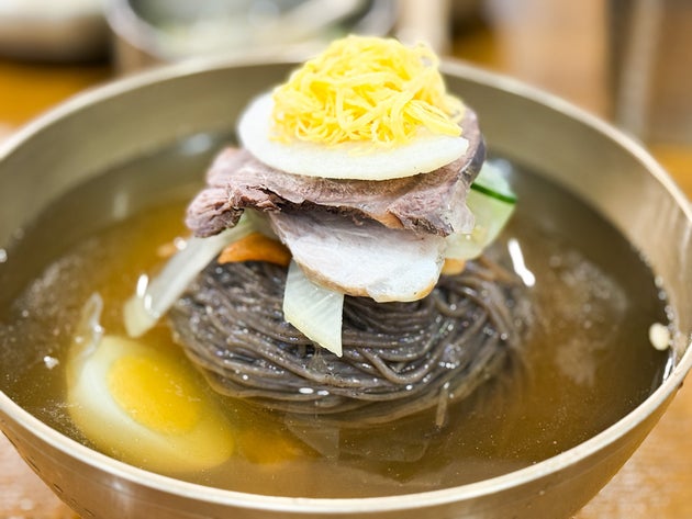 「ソルヌン」の平壌冷麺を食べてみて！