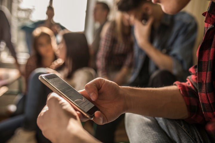 Excessive phone users may feel isolated from others.