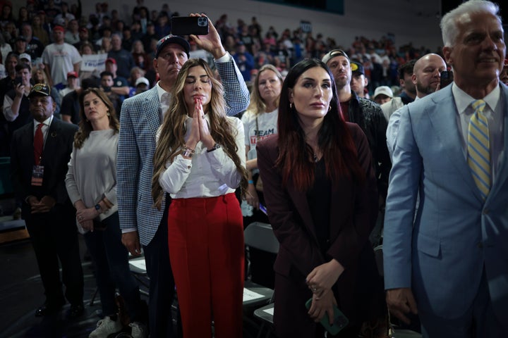Trump Appoints Former ‘Real Housewives Of New Jersey’ Star To Holocaust Museum Board 1 Siggy Flicker, left, and far-right activist Laura Loomer listen as President Donald Trump speaks at a rally in 2024.