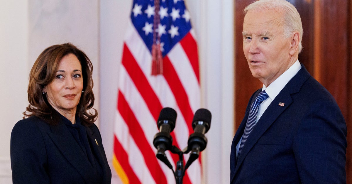 NextImg:Joe Biden Candidly Reflects On Kamala Harris' Loss To Donald Trump