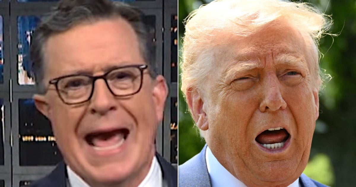 Stephen Colbert Has 2 Very Revealing Words For Trump About Melania