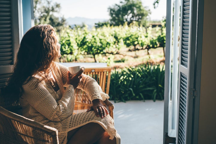 Reflect about why you feel guilty for staying inside. Then, challenge that message.