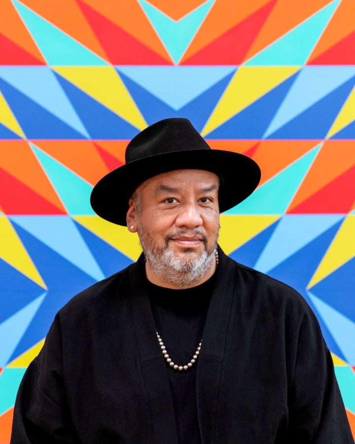Jeffrey Gibson was the first Indigenous artist to represent the U.S. with a solo show at the Venice Biennale.