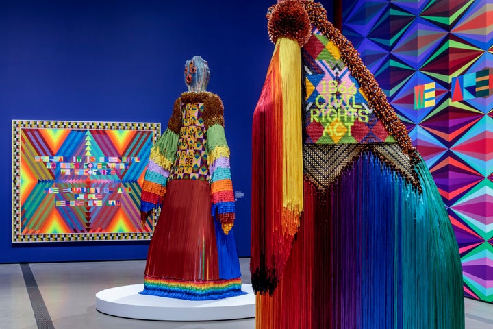 "There’s all kinds of resistance," Gibson told HuffPost. "I have had to come to terms with truly believing that my artwork is my contribution to enabling a different form of existing."