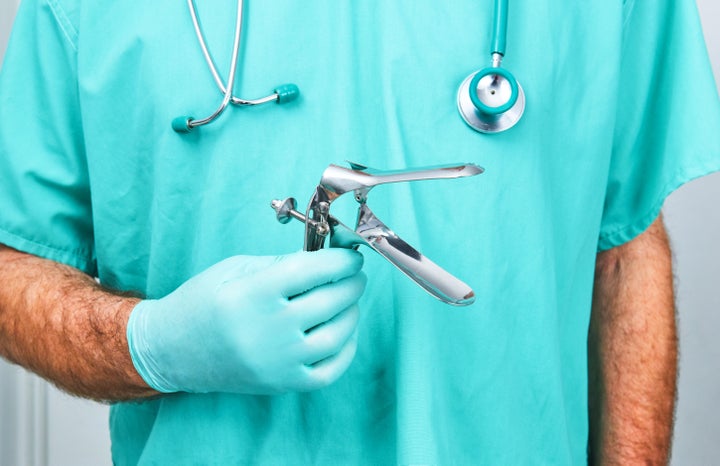 Traditional cervical cancer tests involve Pap smears, which are performed by a gynecologist using a vaginal speculum.