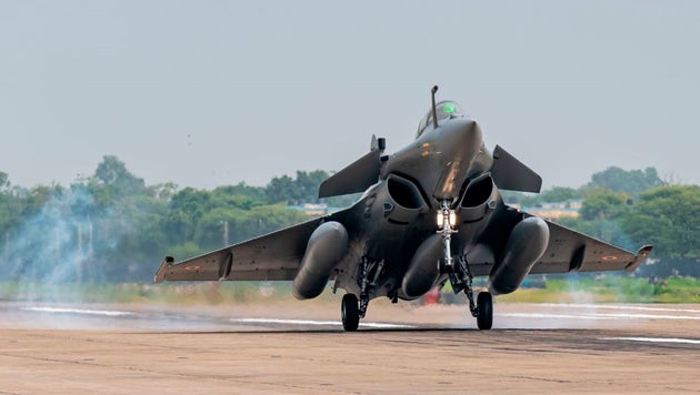 Ινδικό Rafale (Indian Air Force via AP)