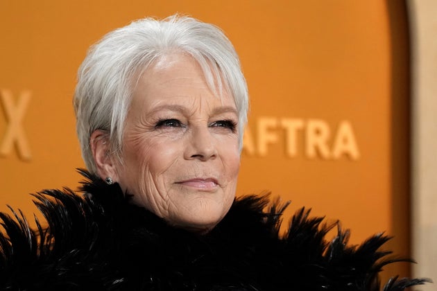 Jamie Lee Curtis at the SAG Awards earlier this year