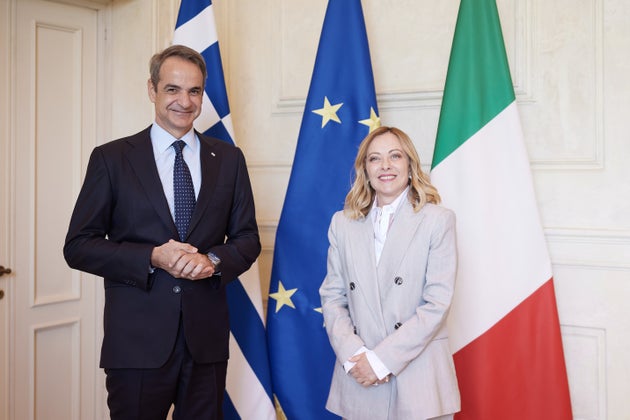 Σημαντικές συμφωνίες σε ενέργεια , μεταφορές, μεταναστευτικό ανακοίνωσαν οι Κυριάκος Μητσοτάκης και Τζόρτζια Μελόνι