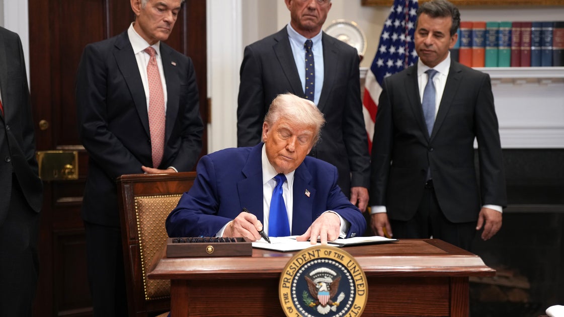 Trump Signs Executive Order Meant To Cut Drug Prices, Challenges Dems On ...