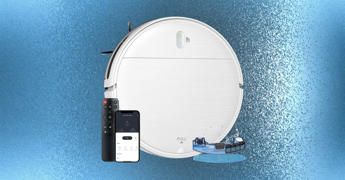 This 2-In-1 Robot Vacuum Is The 'Perfect Little Helper' — And Only $94