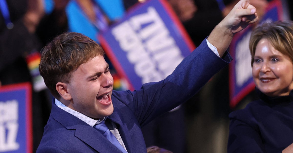 Tim Walz’s Son Responds To Critics Of His Viral DNC Moment