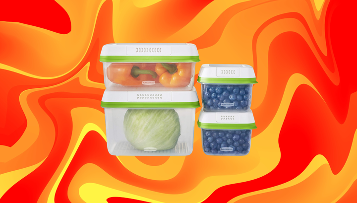 Produce-saving storage containers