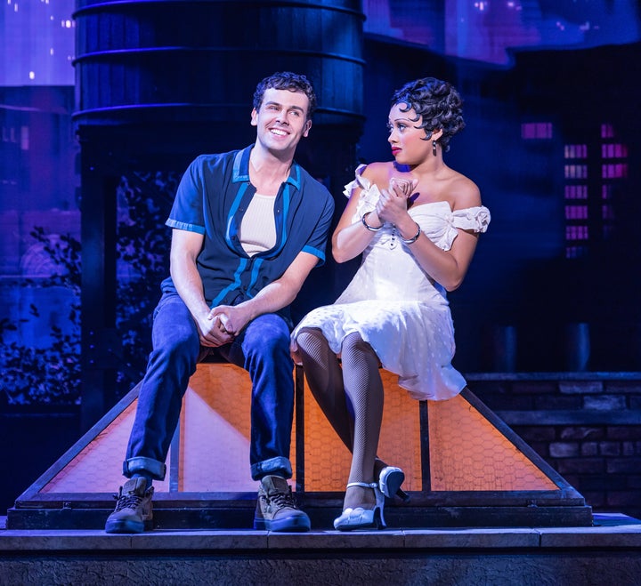 Ainsley Melham and Jasmine Amy Rogers star in Broadway's "Boop! The Musical."