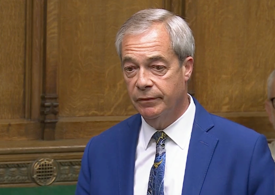 'Shame On You': Farage Slammed Over 'Iranian Terrorists' Claim In Commons