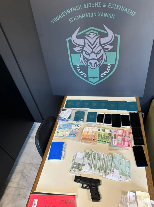Εξάρθρωση κυκλώματος εμπορίας ανθρώπων και διακίνησης πλαστών χαρτονομισμάτων στα Χανιά.