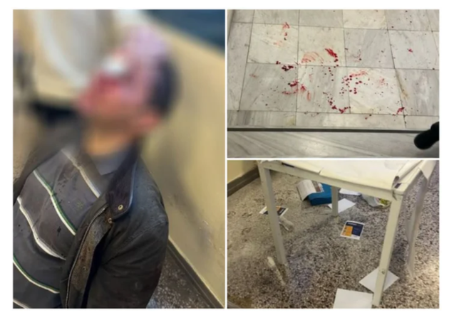 Επίθεση στη Νομική από κουκουλοφόρους.