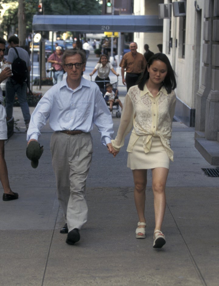 Woody Allen and Soon Yi Previn in 1997. 
