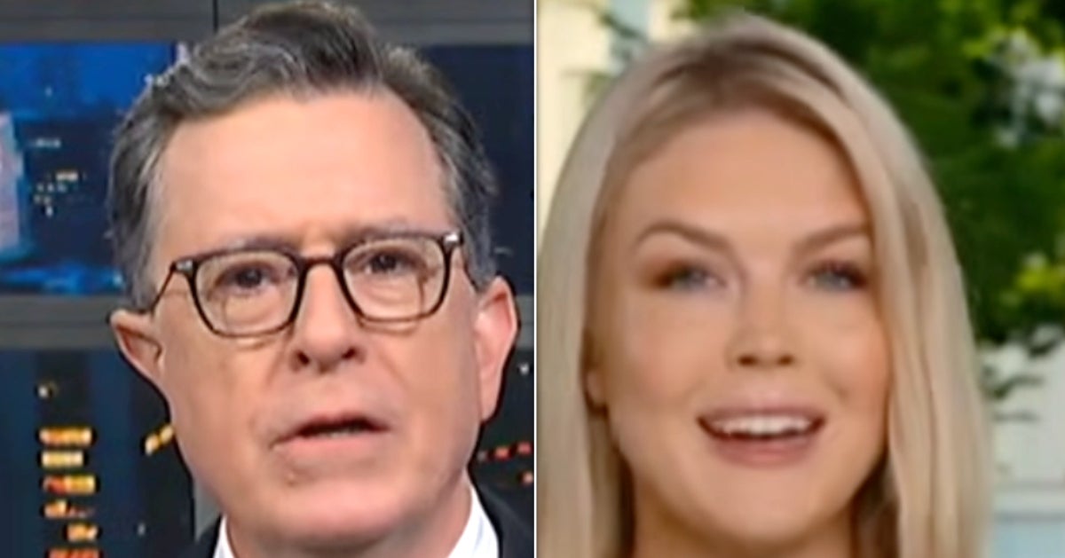 Stephen Colbert 'Absolutely' Rips Karoline Leavitt With Just 1 Simple Fashion Statement