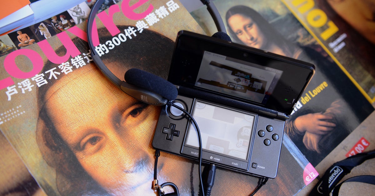 ニンテンドー3DSガイド　ルーヴル美術館 ルーヴル美術館のニンテンドー3DSによる音声ガイドサービスが