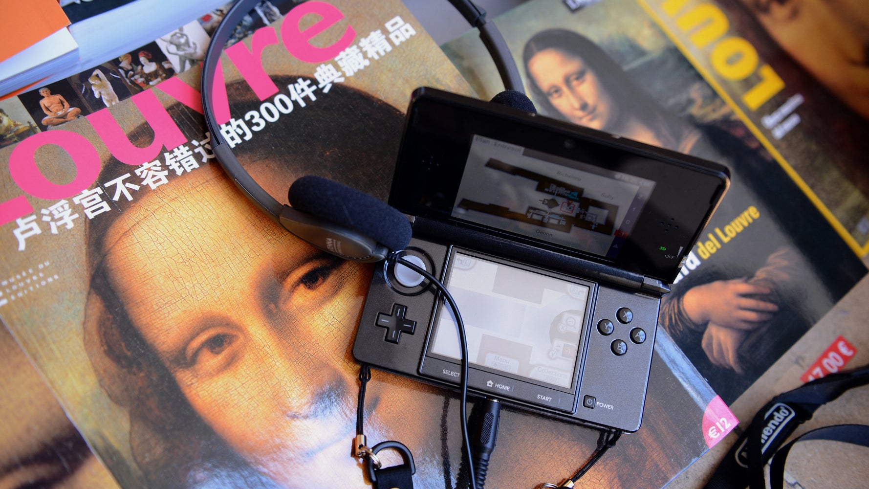 ルーヴル美術館、2025年9月に「ニンテンドー3DS」による音声ガイド終了